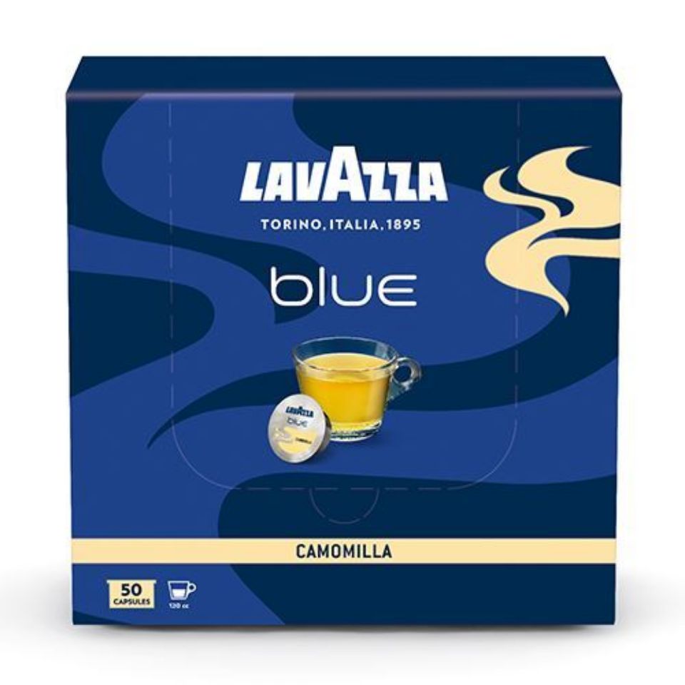 Picture of 50 capsules of Chamomile Lavazza BLUE
