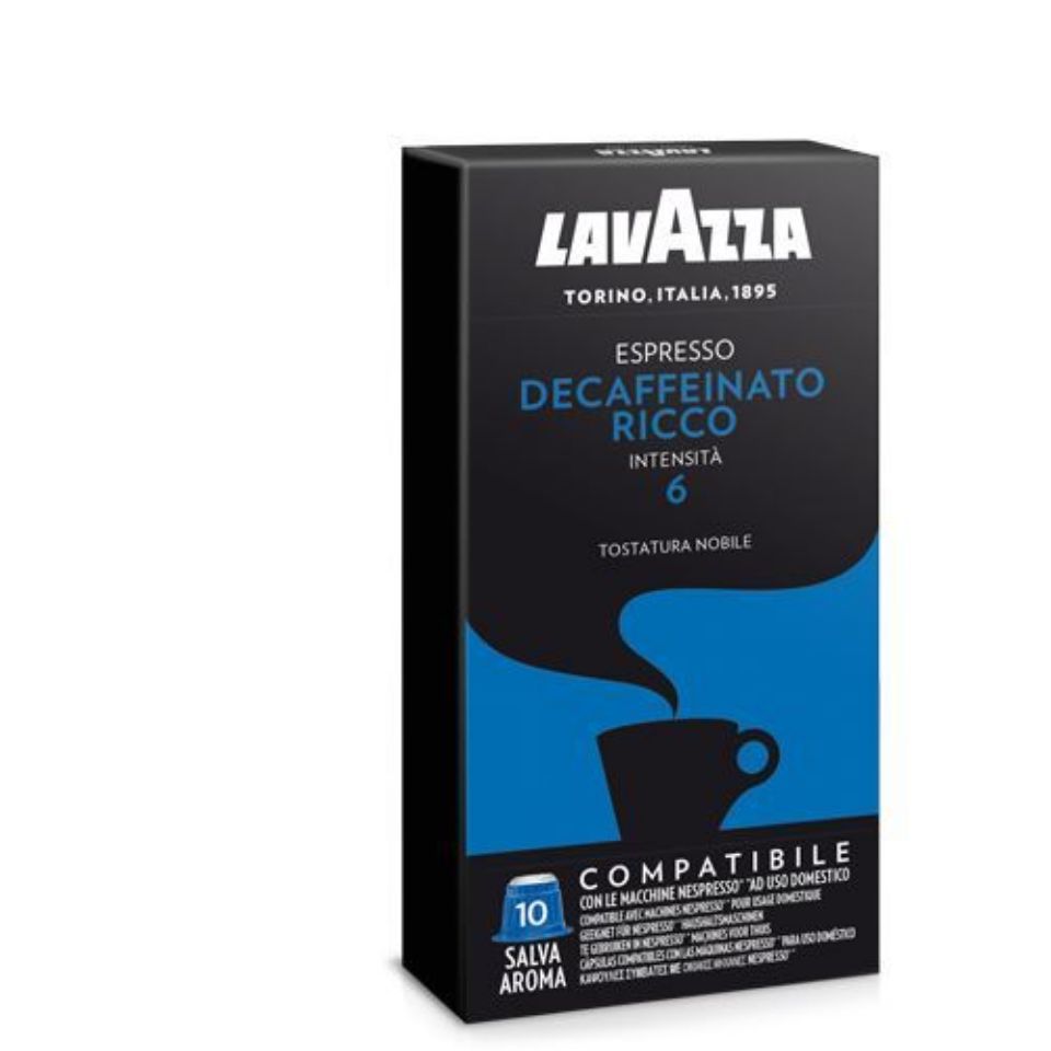Picture of Lavazza Decaffeinated Espresso capsules compatible with Nespresso