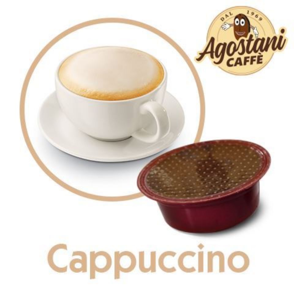 Picture of 16 capsule cappuccino Agostani SMALL compatibile Lavazza a Modo Mio