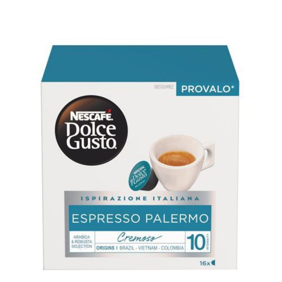 Picture of 96 Caps of Nescafé Dolce Gusto Italian inspiration Espresso PALERMO