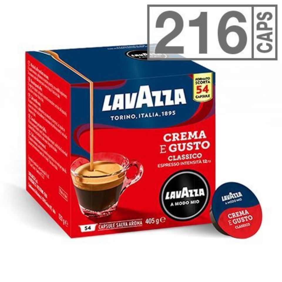 Picture of 216 Cialde Lavazza a Modo Mio Crema e Gusto Classico