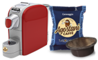 Small capsules for Agostani Small Cup system