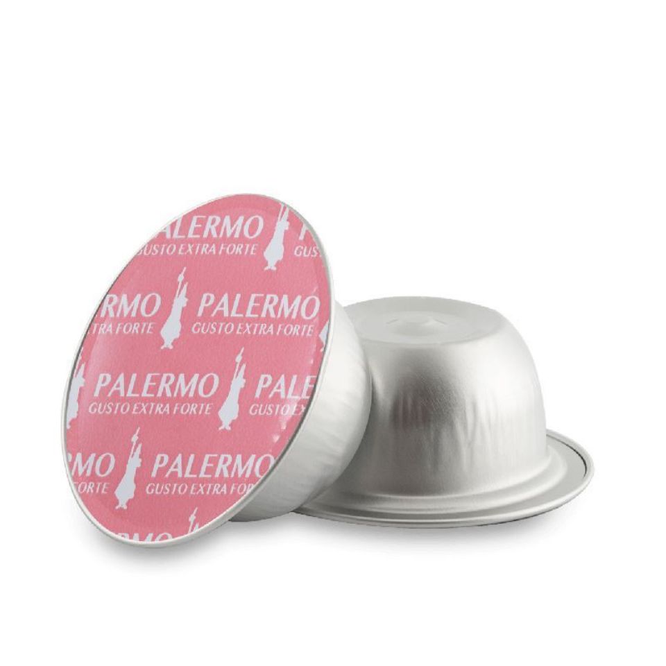 Picture of 128 aluminum capsules of Bialetti PALERMO - I caffè d’Italia 