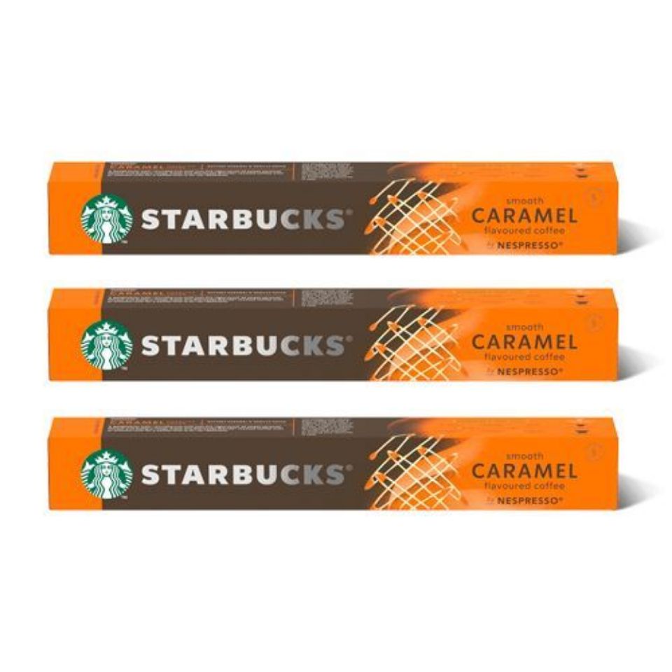 120 capsules STARBUCKS® Smooth Caramel by Nespresso®, for espresso coffee