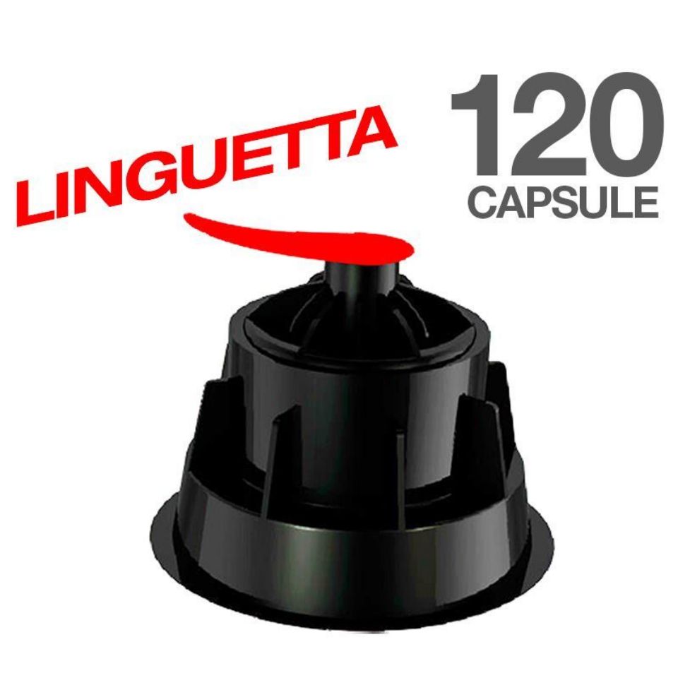 Picture of 120 Agostani BIG Espresso Delizioso coffee capsules compatible with Nescafé Dolce Gusto