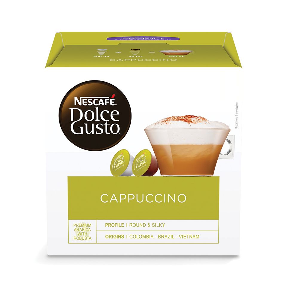 Picture of 180 Nescafé Dolce Gusto Cappuccino capsules with Free Shipping