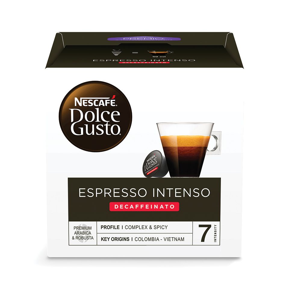 Picture of 180 Nescafé Dolce Gusto Decaf Espresso Intenso capsules with Free Shipping