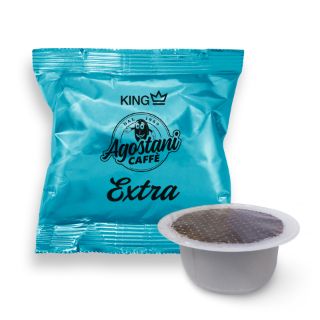Show details for 100 Bialetti compatible capsules EXTRA blend KING Agostani line 100 Bialetti compatible capsules EXTRA blend KING Agostani line