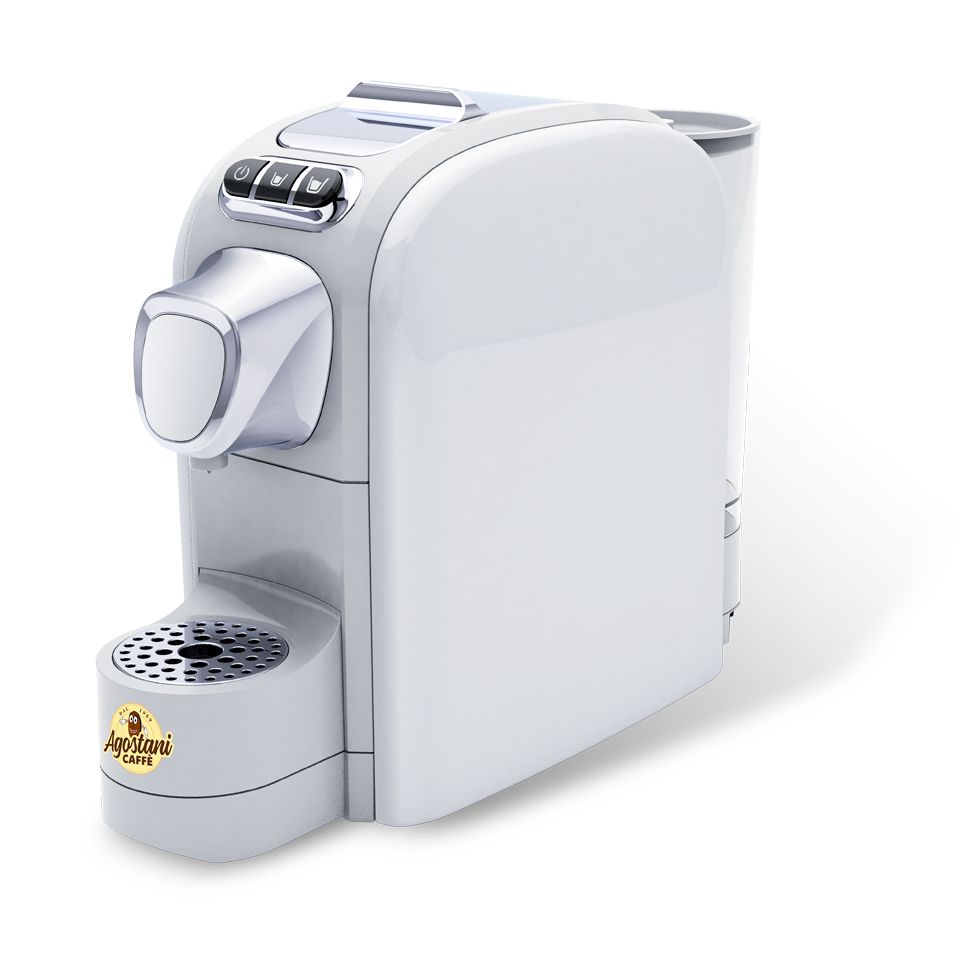 Picture of Agostani Small Cup White coffee machine