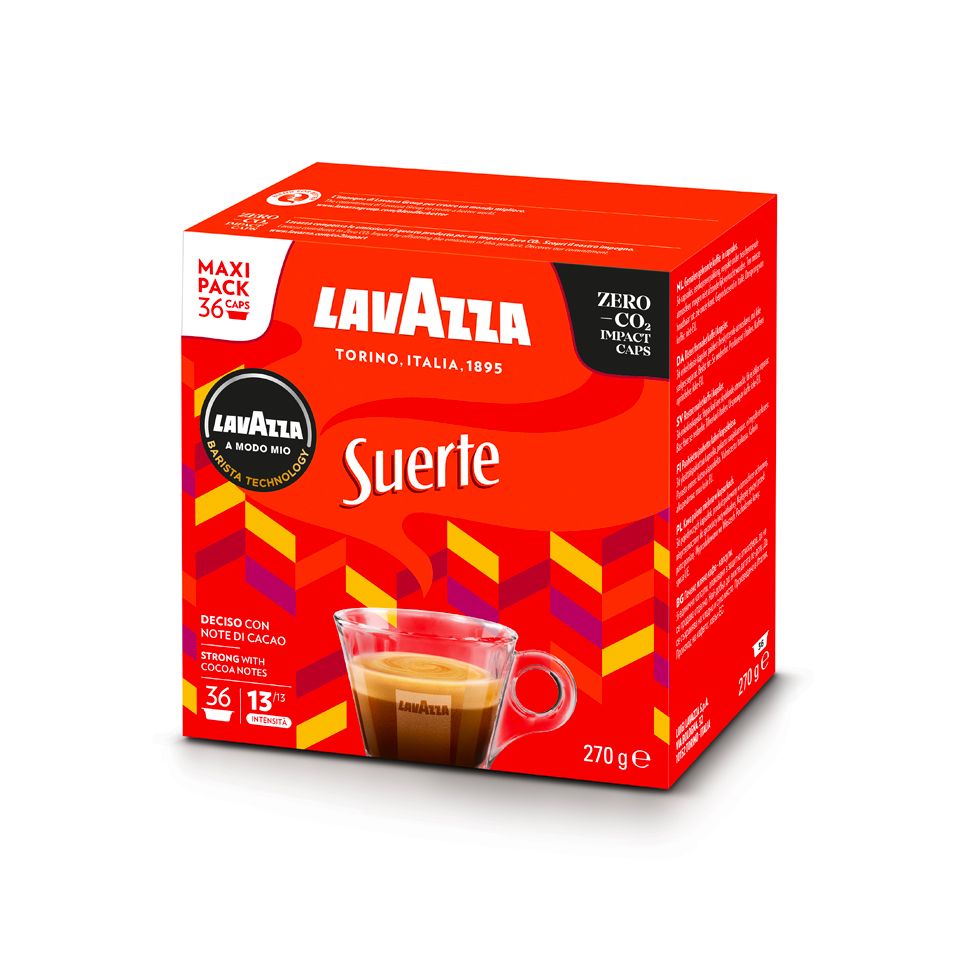 Picture of 180 Lavazza A Modo Mio Suerte capsules 