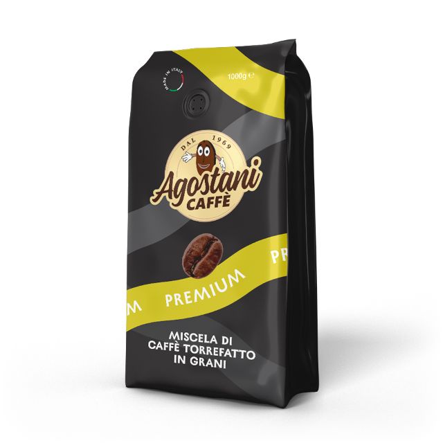 1Kg of Agostani Premium blend Coffee beans