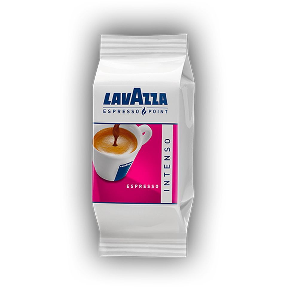 Picture of 100 coffee capsules of Lavazza Intenso Espresso Point