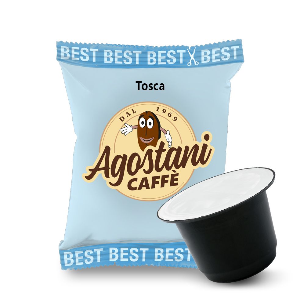 Picture of Agostani Best TOSCA Nespresso compatible coffee capsules