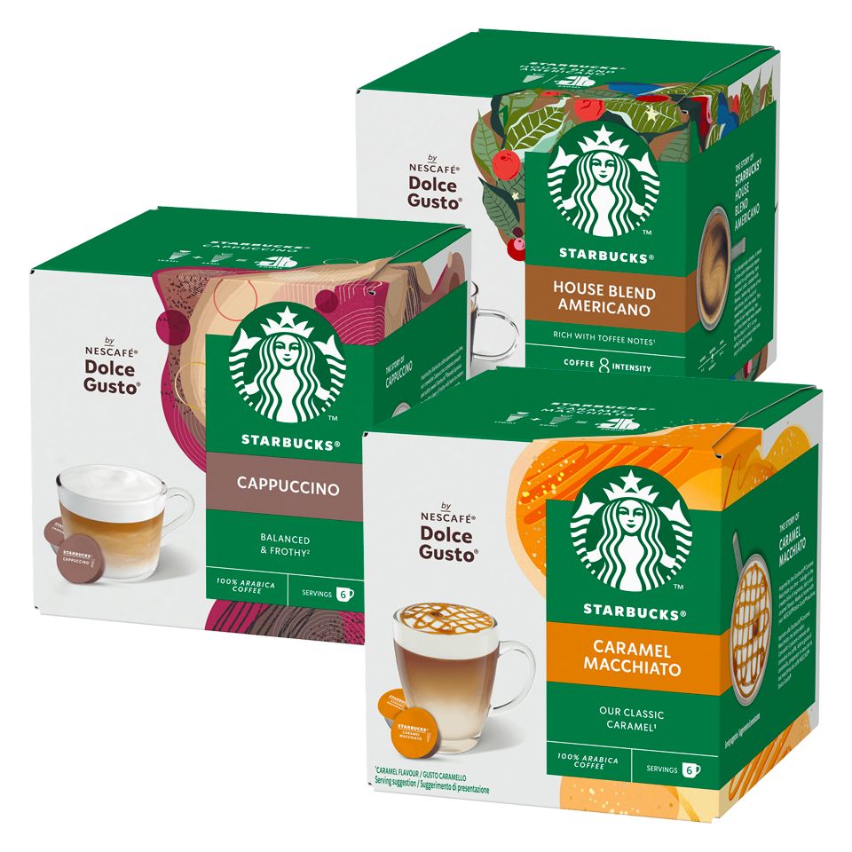 Picture of STARBUCKS Beverage Tasting KIT by Nescafé Dolce Gusto