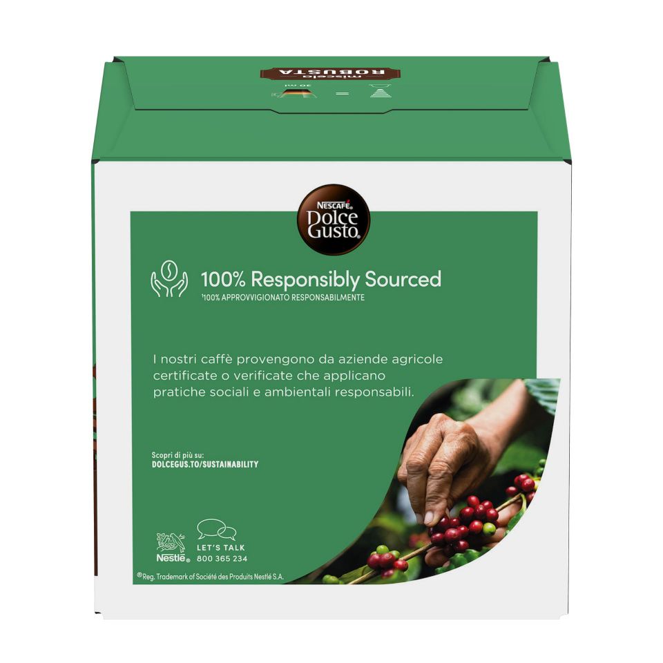 Picture of 180 Nescafé Dolce Gusto Robusta Blend capsules with Free Shipping