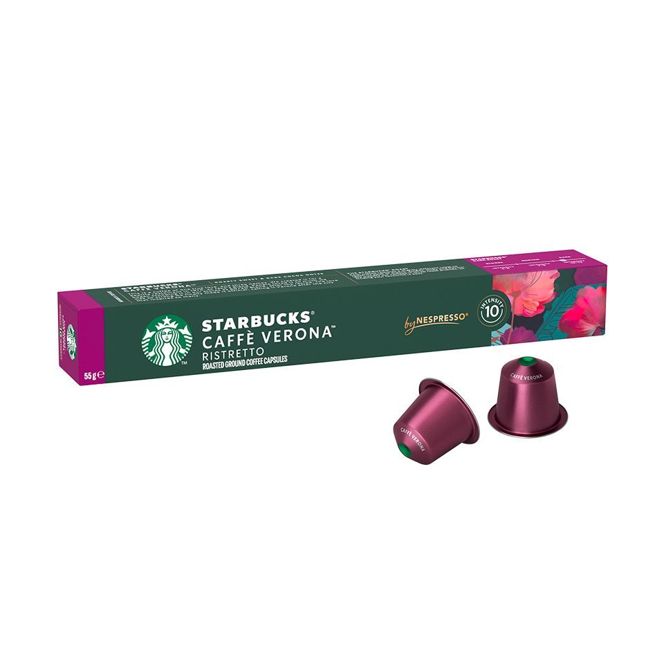 Picture of 120 STARBUCKS capsules Caffè Verona by Nespresso, for espresso coffee