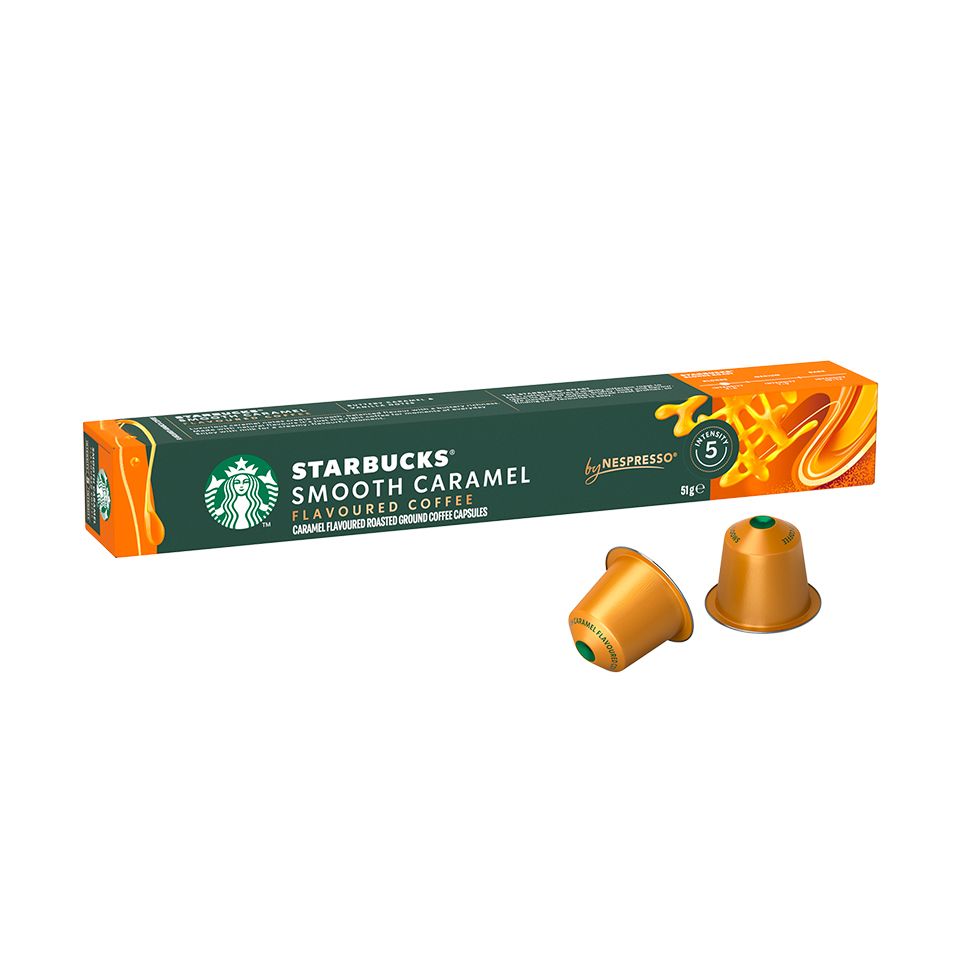 Picture of 120 capsules STARBUCKS<sup>&reg;</sup> Smooth Caramel by Nespresso<sup>&reg;</sup>, for espresso coffee