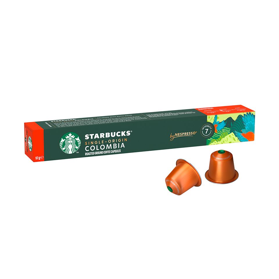 Picture of 120 capsules STARBUCKS Single-Origin Colombia by Nespresso, for espresso coffee