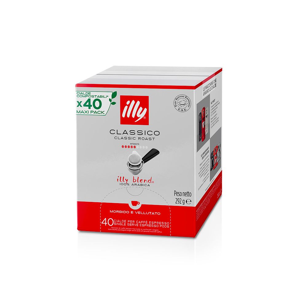 Picture of 40 cialde ESE 44mm Illy caffè tostato Classico