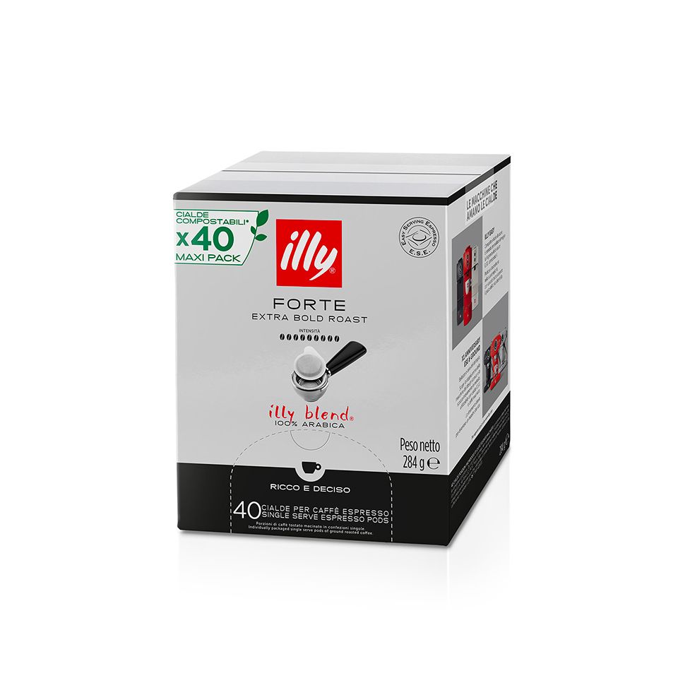 Picture of 40 cialde ESE 44mm Illy caffè tostato Forte