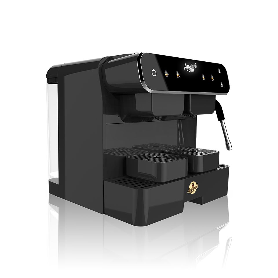 Picture of Agostani Small Cup Twin coffee machine with 2 groups and steam wand