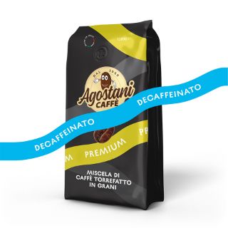 1Kg Agostani Dek blend coffee beans