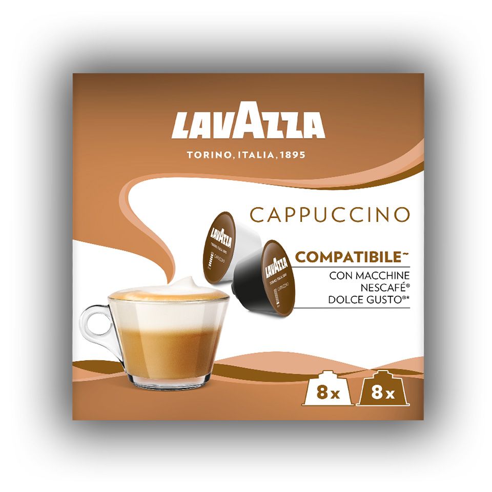 Picture of 16 Capsules CAPPUCCINO Lavazza compatible with Nescafé Dolce Gusto