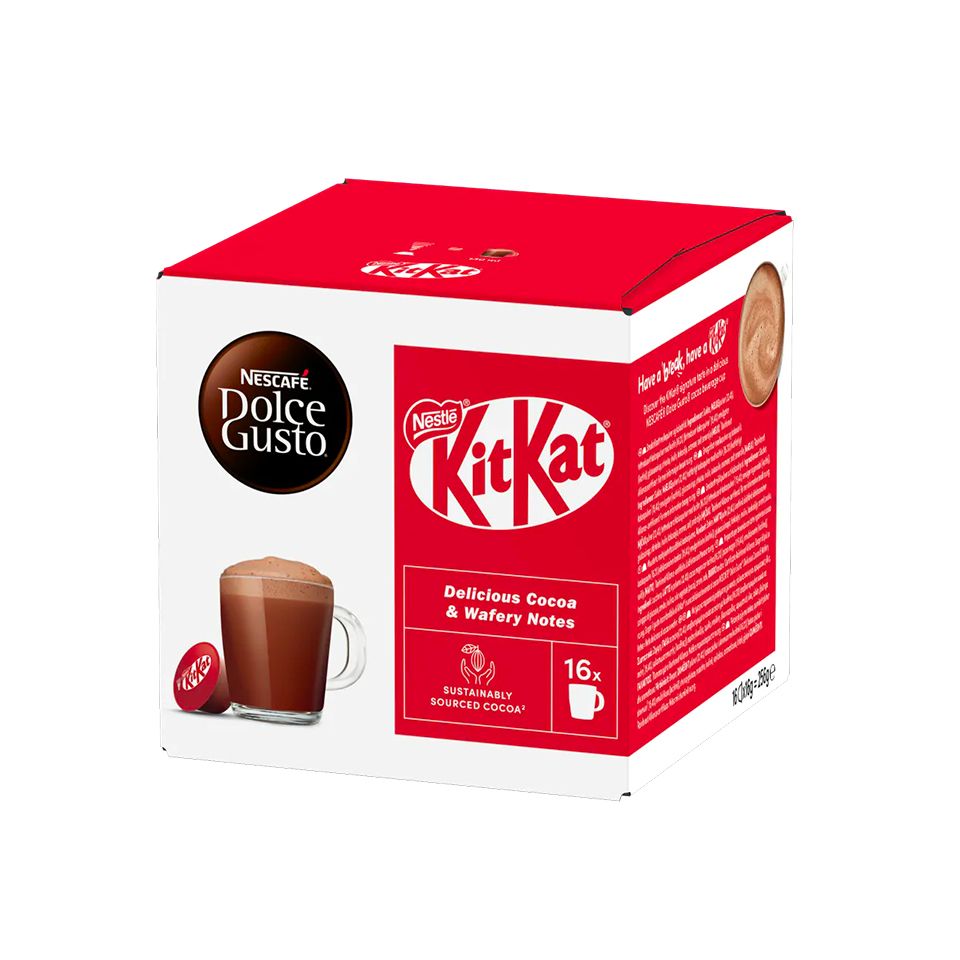 Picture of 16 caps of Nescafé Dolce Gusto KitKat 