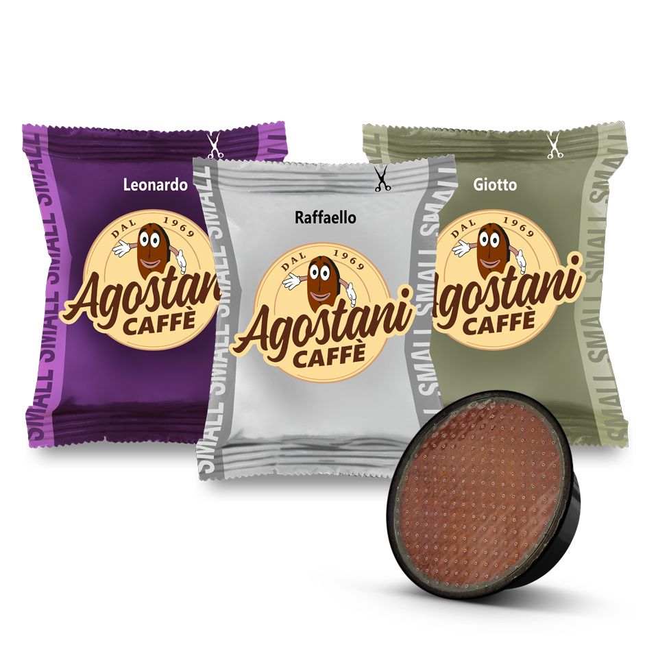 Picture of SPECIAL OFFER TASTING: 150 Agostani Small mix compatible Lavazza A Modo Mio