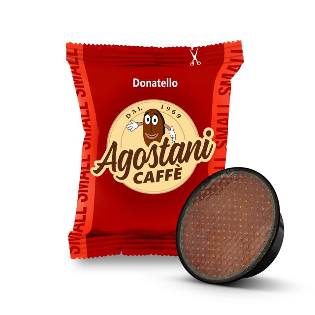 Show details for 100  Agostani DONATELLO capsules compatible with Lavazza A Modo Mio System 100  Agostani DONATELLO capsules compatible with Lavazza A Modo Mio System