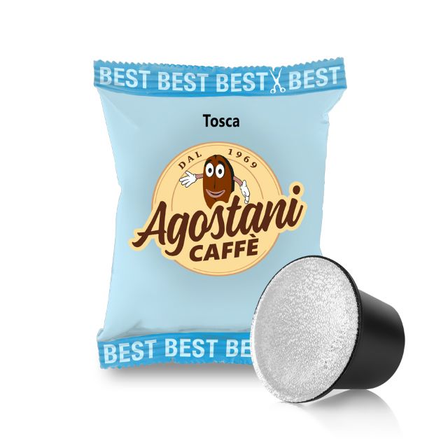 Show details for Agostani Best TOSCA Nespresso compatible coffee capsules Agostani Best TOSCA Nespresso compatible coffee capsules