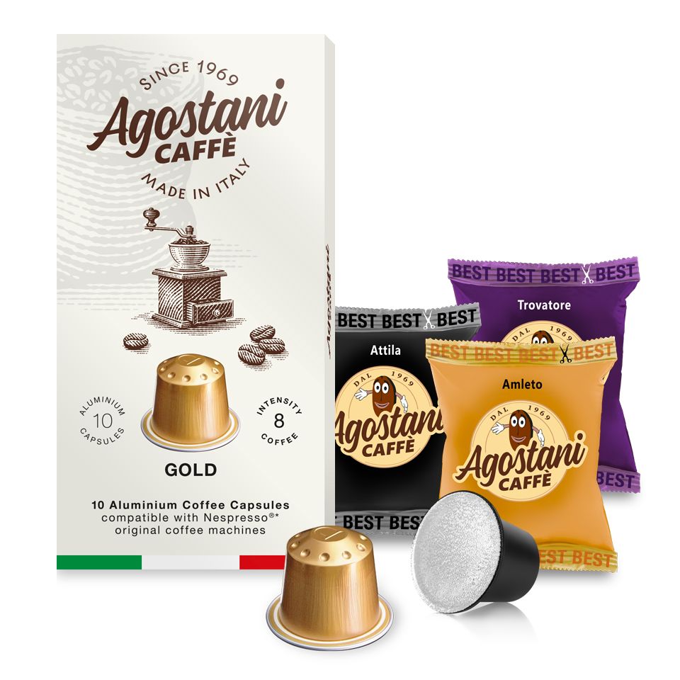 Picture of SPECIAL OFFER: 180 Caffè Agostani BEST mixed capsules compatible Nespresso - * Free Shipping