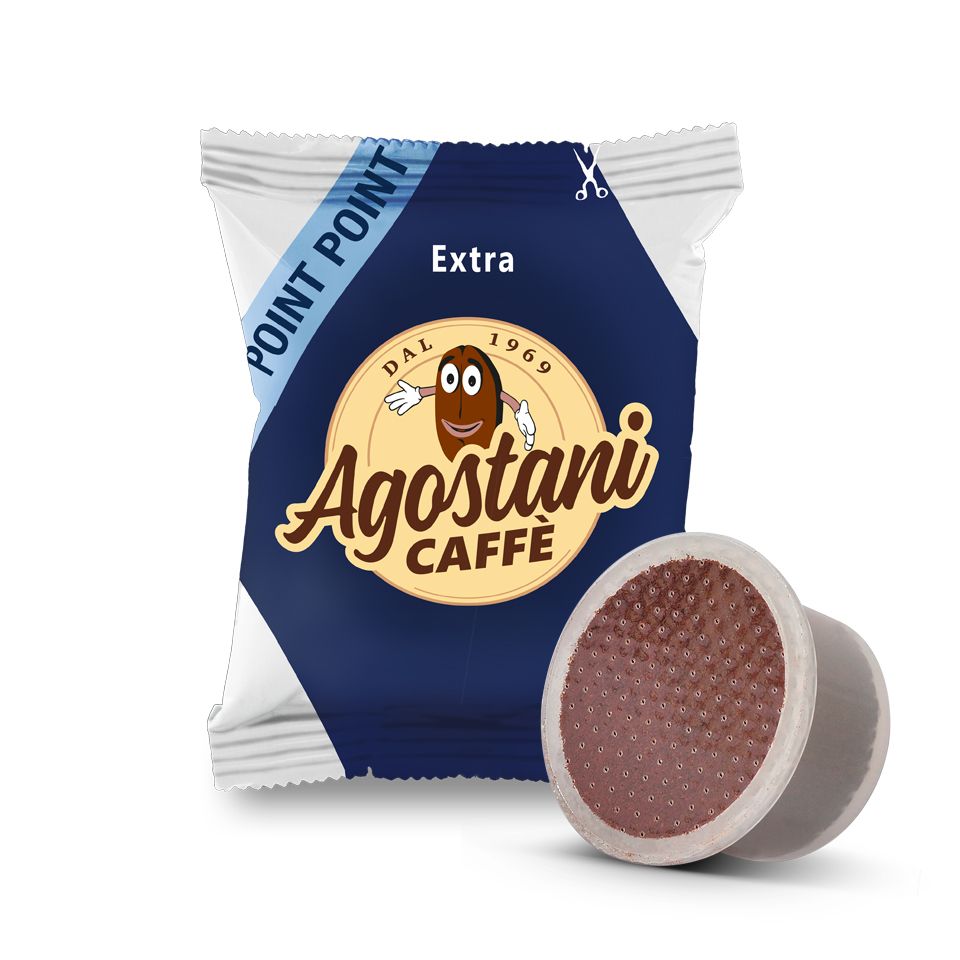 Picture of 100 Agostani EXTRA capsules compatible with Lavazza Point System
