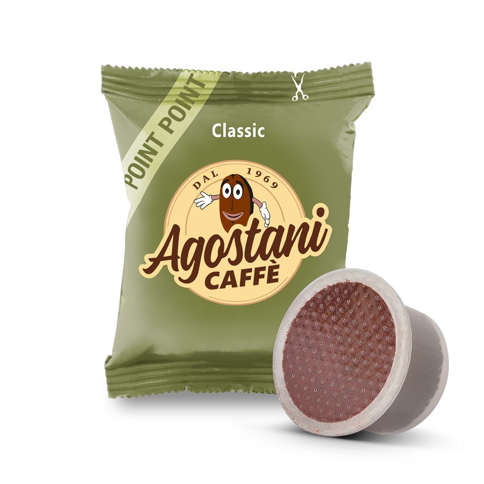 Picture of Offer: 1100 Agostani CLASSIC pods (10 boxes + 1 gift) compatible with Lavazza Espresso Point with Free Shipping