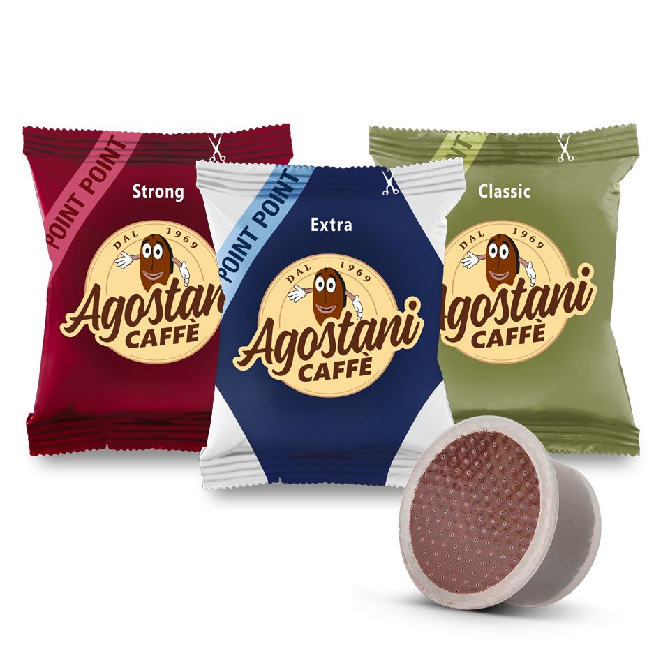 Picture of 150 mixed Agostani coffee capsules compatible with Lavazza Espresso Point Free Shipping Picture of 150 mixed Agostani coffee capsules compatible with Lavazza Espresso Point Free Shipping