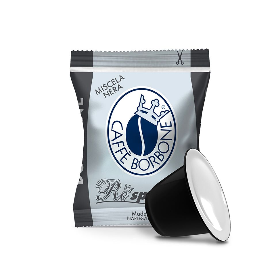 Picture of 100 capsules Caffè Borbone BLACK blend compatible Nespresso