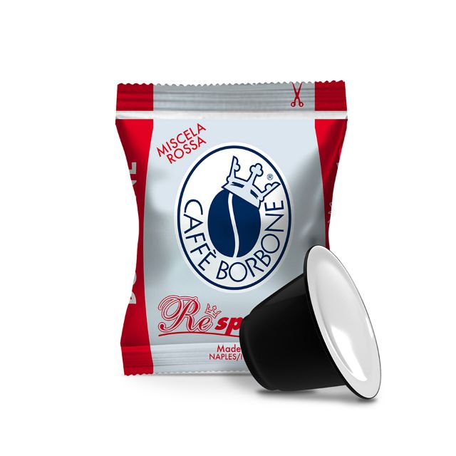 Show details for 100 capsules Caffè Borbone RED blend compatible Nespresso 100 capsules Caffè Borbone RED blend compatible Nespresso