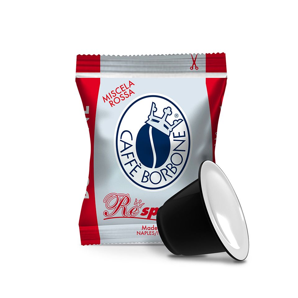 Picture of 100 capsules Caffè Borbone RED blend compatible Nespresso