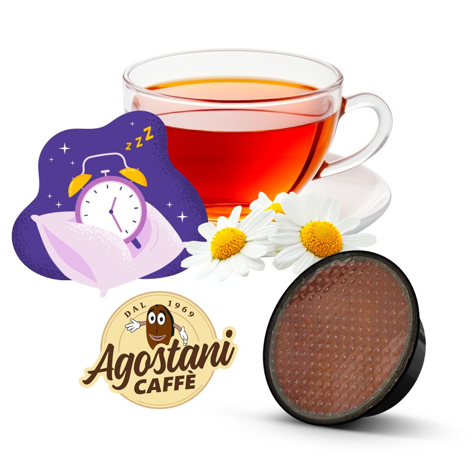 Picture of 16 capsule Agostani Small Camomilla e Melatonina compatibili Lavazza a Modo Mio