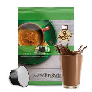 Show details for 16 Agostani Big Chocolate Capsules compatible with Nescafé Dolce Gusto system 16 Agostani Big Chocolate Capsules compatible with Nescafé Dolce Gusto system