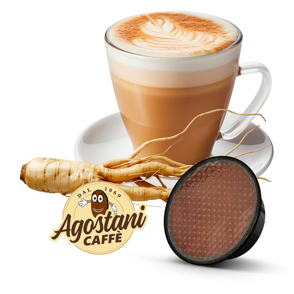 Picture of 16 capsule Agostani Small Ginseng Amaro compatibili Lavazza a Modo Mio