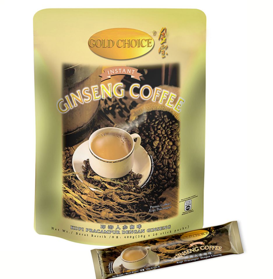 Picture of 30 instant ginseng coffee (powder preparation for 60 ginseng coffee cups)
