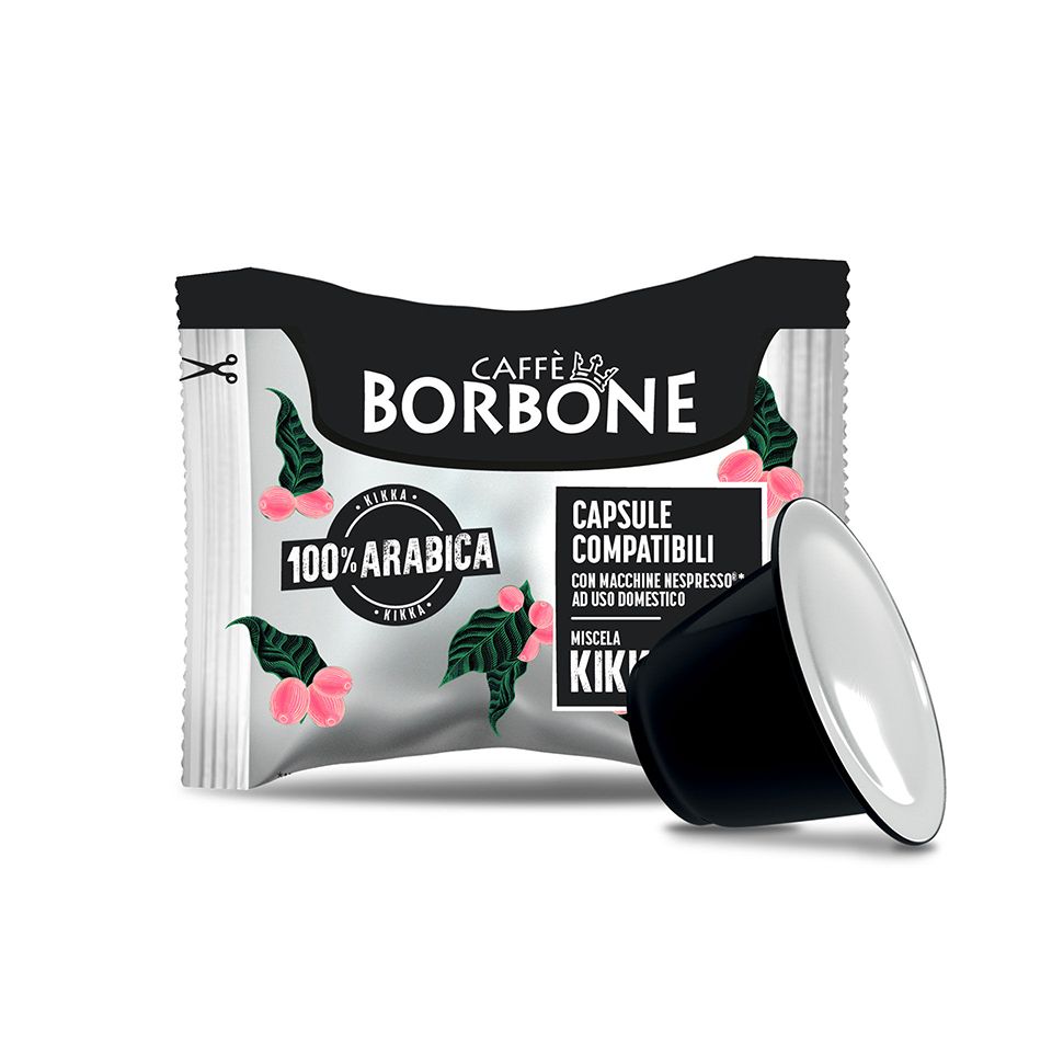Picture of 50 Capsule Caffè Borbone Kikka 100% Arabica compatibili Nespresso