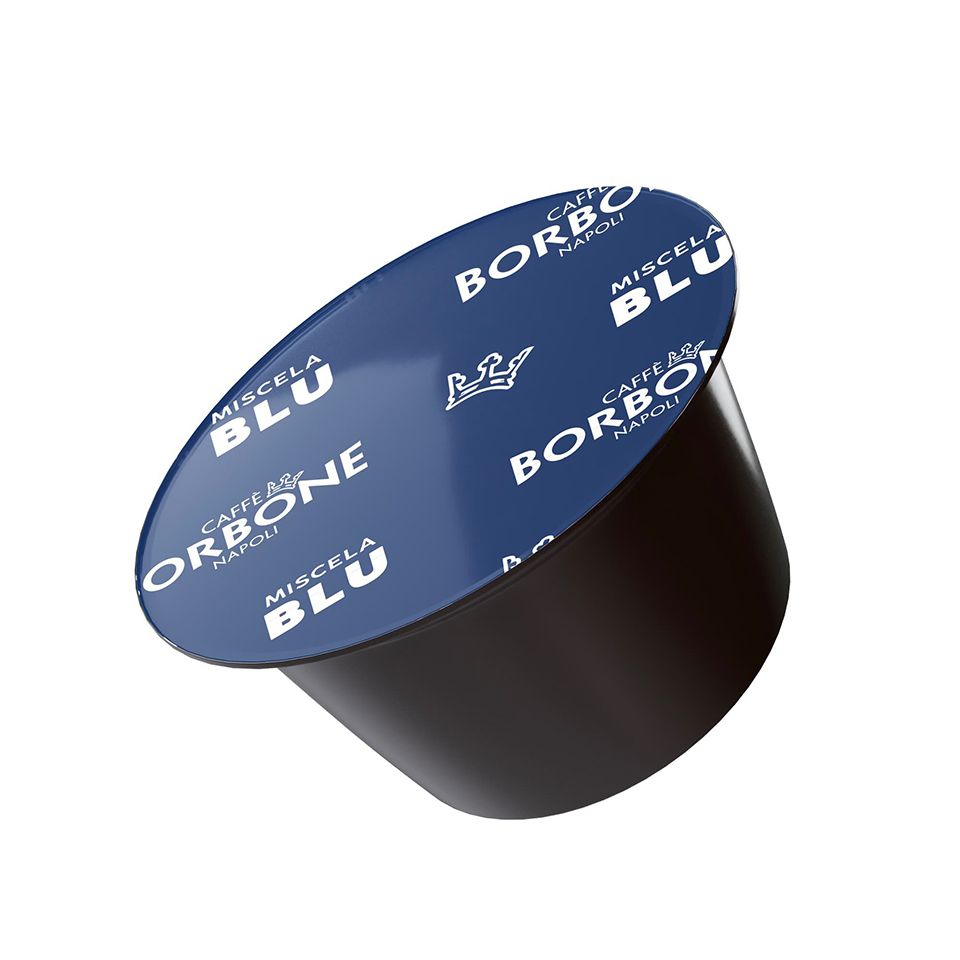 Picture of 50 Caffè Borbone BLUE Blend capsules compatible with Dolce Gusto coffee machines