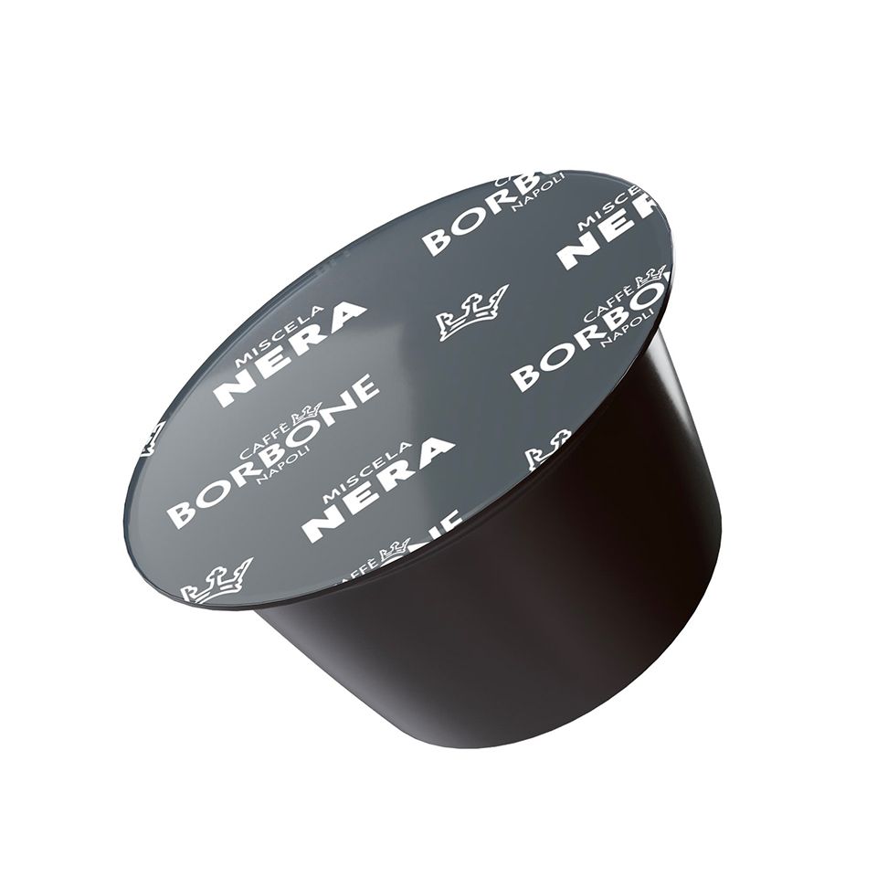 Picture of 50 Caffè Borbone BLACK Blend capsules compatible with Dolce Gusto coffee machines