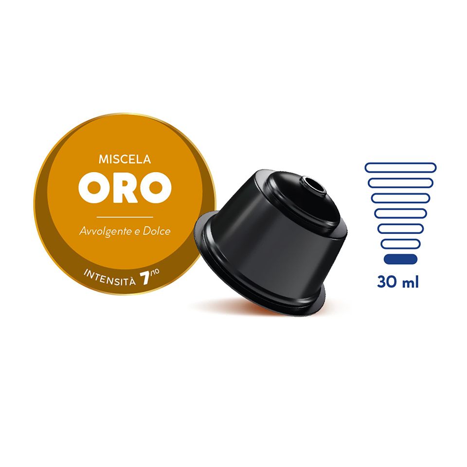 Picture of 50 Caffè Borbone GOLD Blend capsules compatible with Dolce Gusto coffee machines
