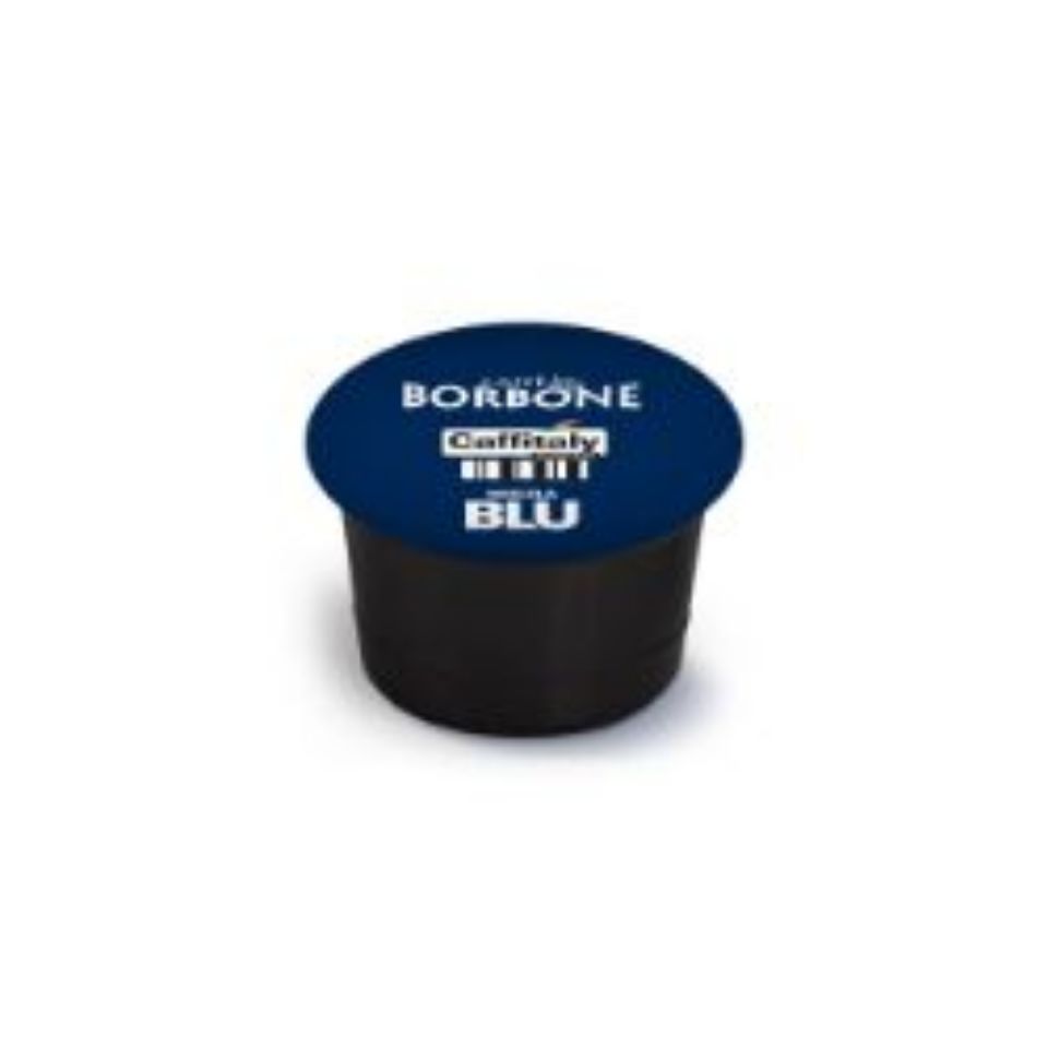 Picture of 48 Borbone coffee capsules, BLUE blend, compatible with Caffitaly.