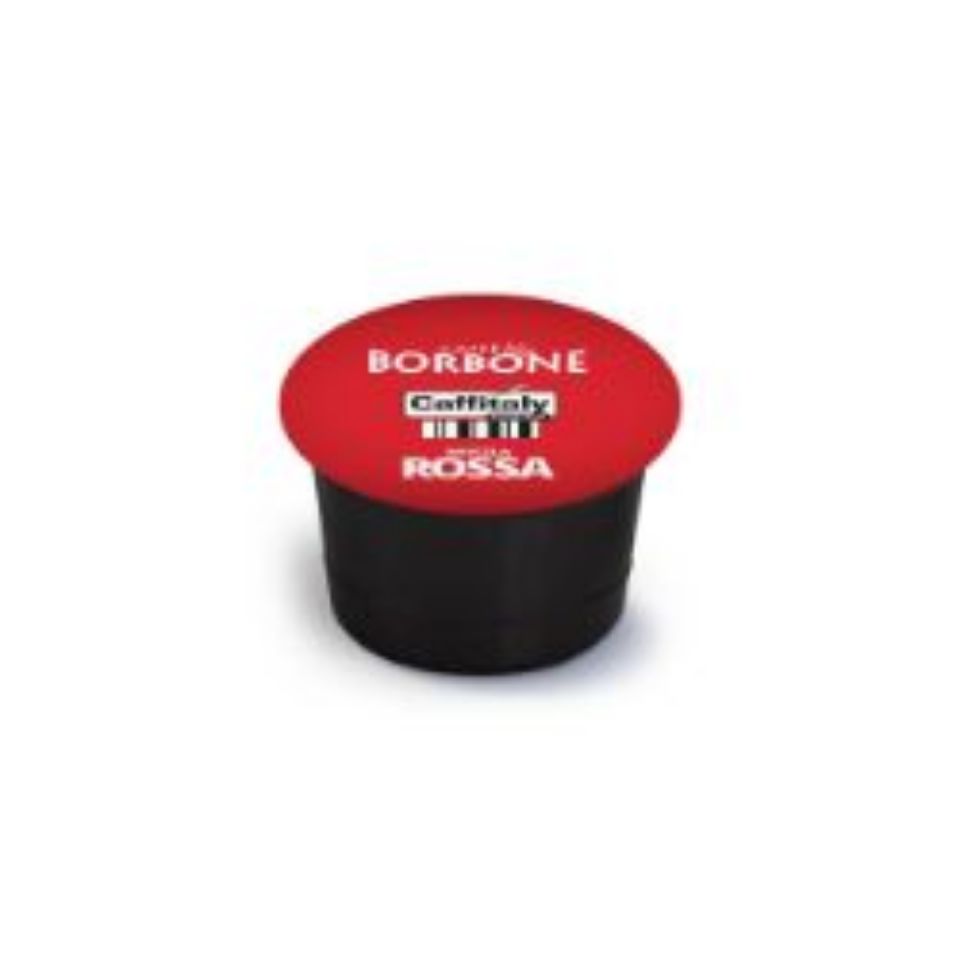 Picture of 48 Borbone coffee capsules, RED blend, compatible with Caffitaly 