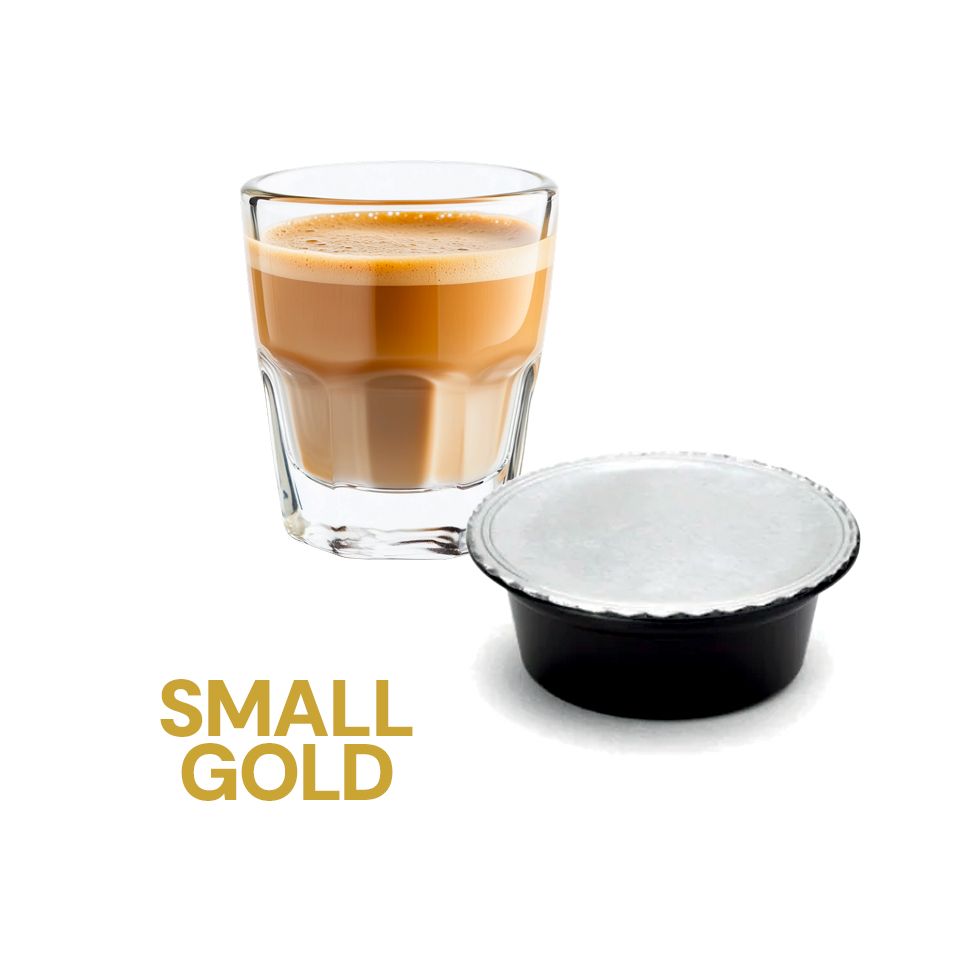 Picture of 16 capsule Cortado Agostani SMALL GOLD compatibili Lavazza a Modo Mio