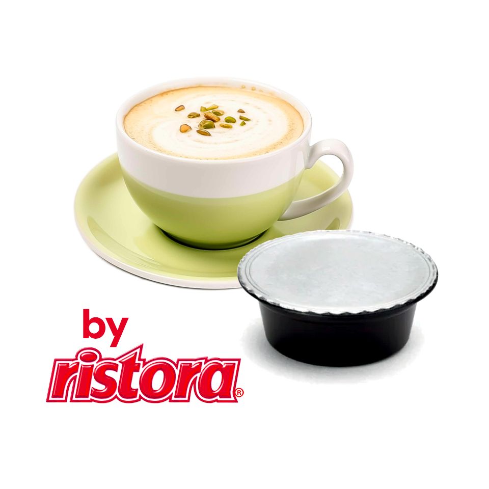 Picture of 16 capsule Agostani Small Cappuccino al Pistacchio compatibili Lavazza a Modo Mio